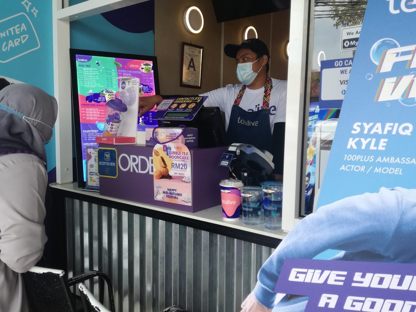 kedai tealive terbaik di sungai besar 1