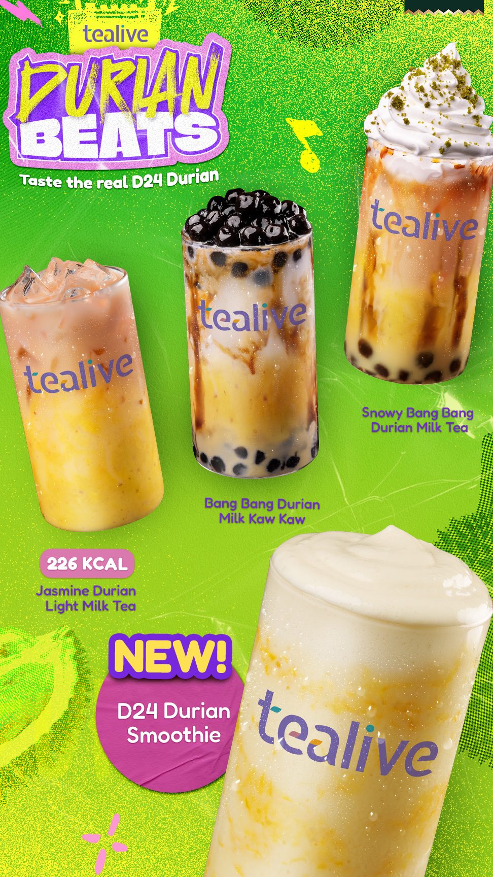 kedai teh terbaik di tealive di batang berjuntai