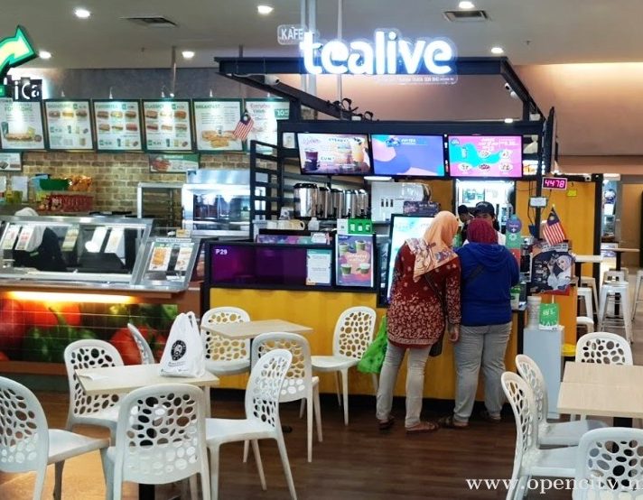 kedai teh terbaik di tealive di sungai petani