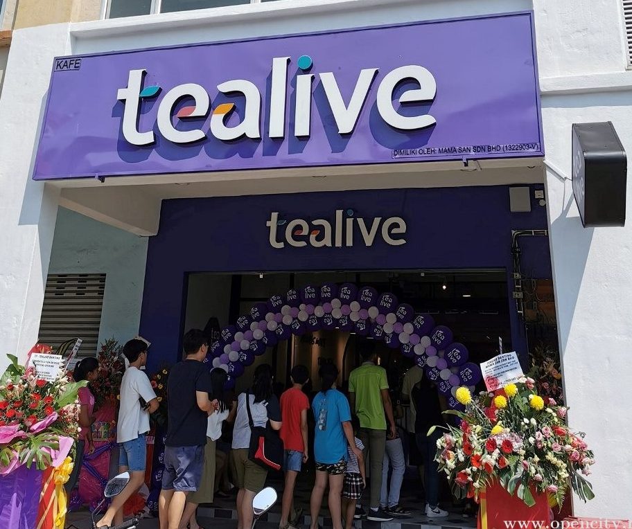 kedai teh terbaik tealive di banting