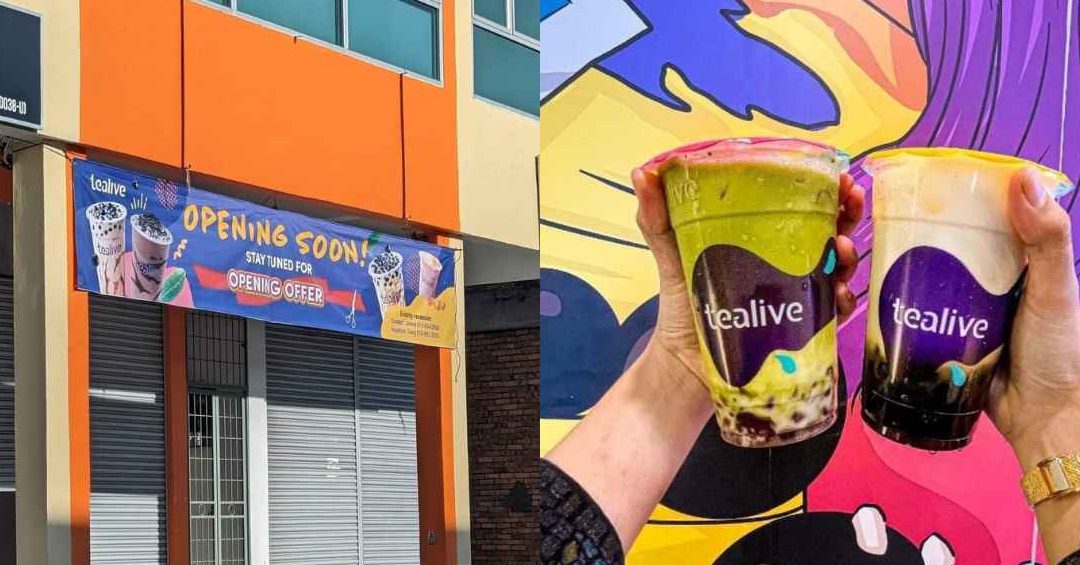 kedai teh terbaik tealive di kampung baru subang