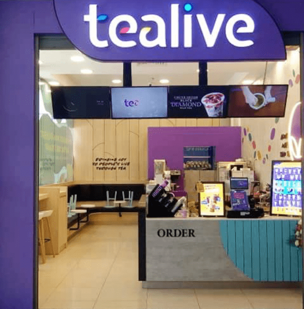 kedai teh terbaik tealive di tangkak