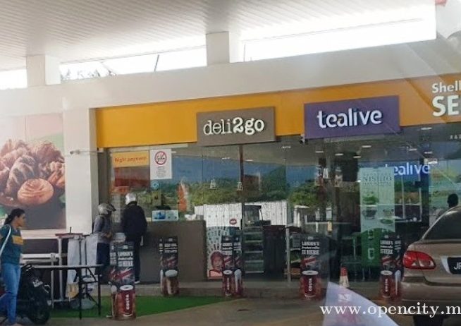 kedai teh terbaik tealive di tapah road