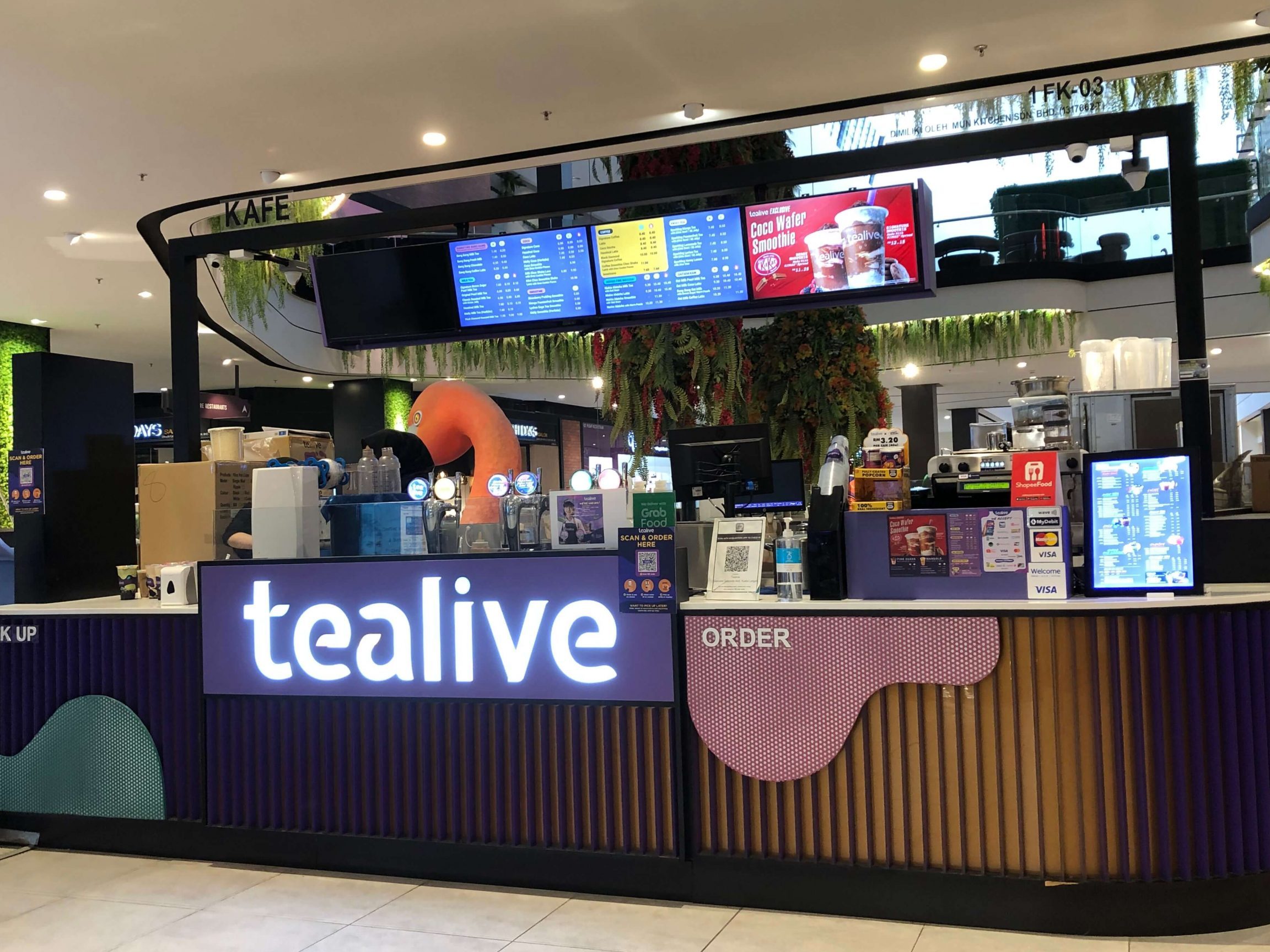 tealive gamuda quayside mall