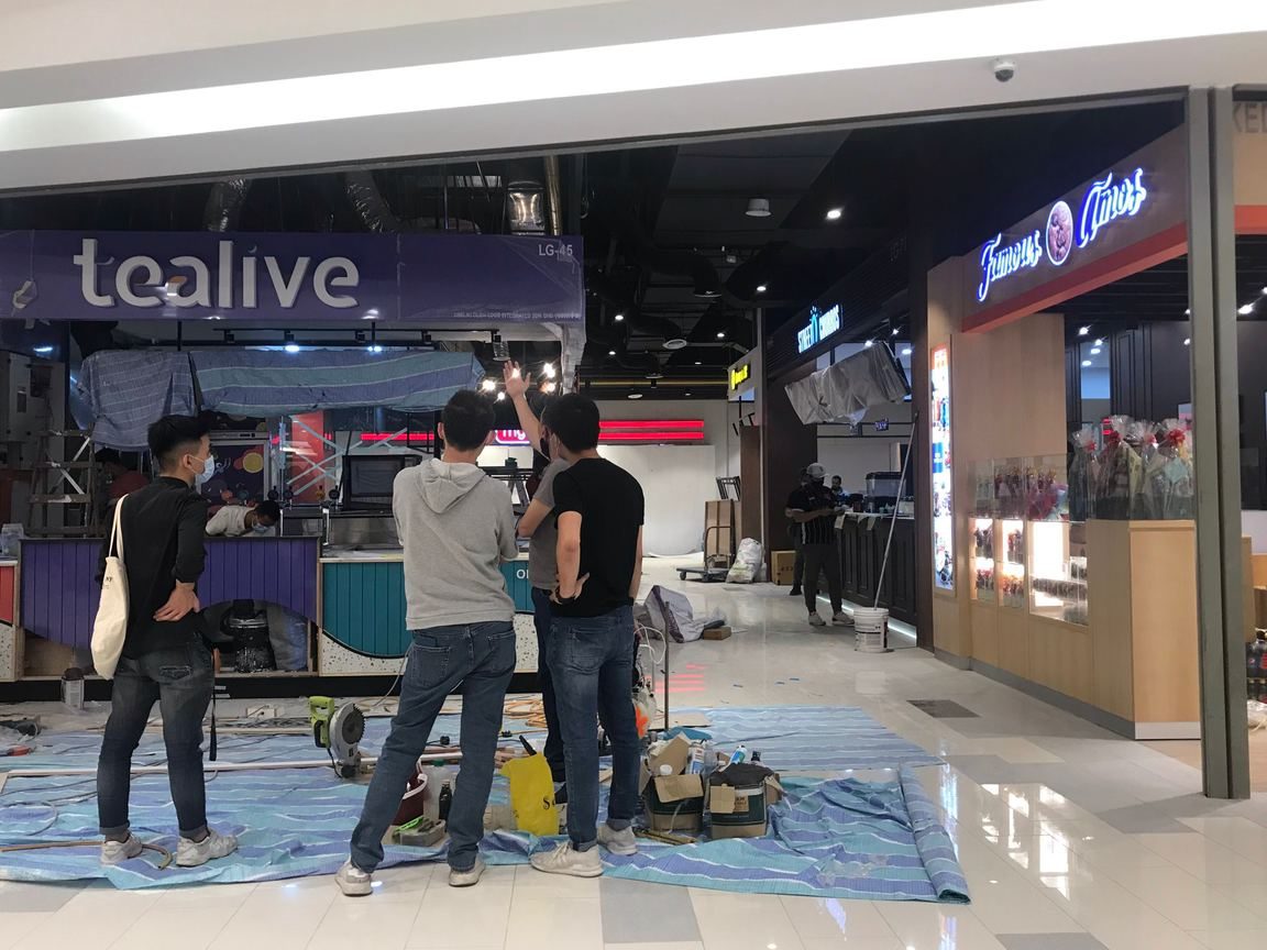 tealive kl east shopping gallery
