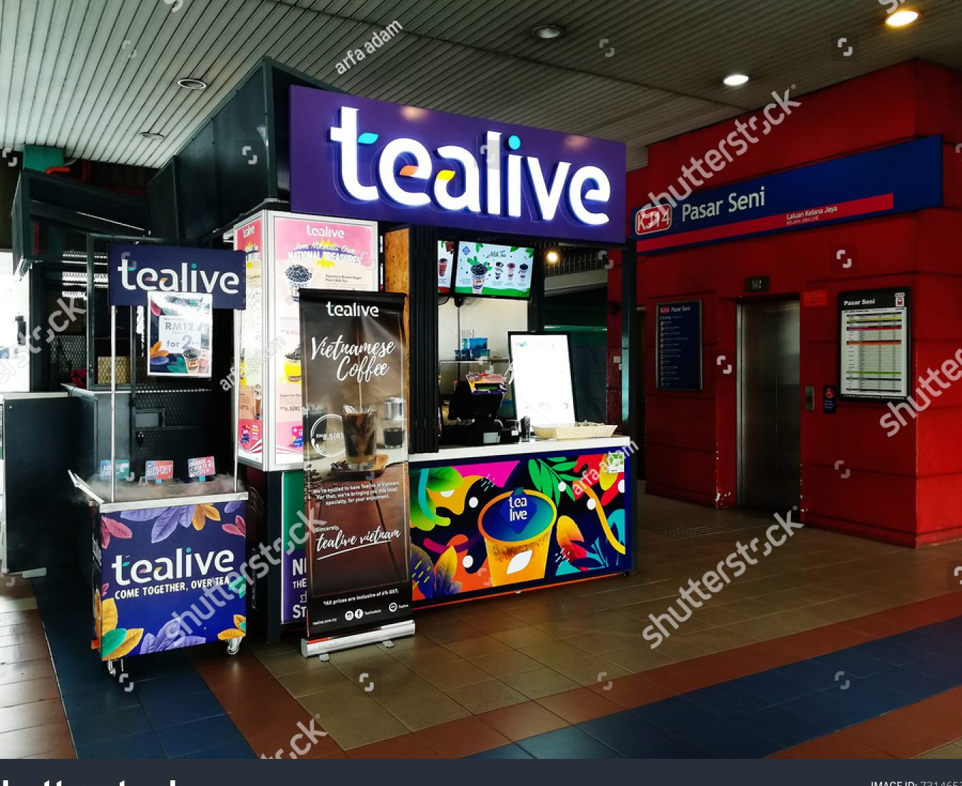 tealive lrt pasar seni