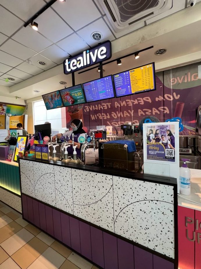 tealive petronas taman perling