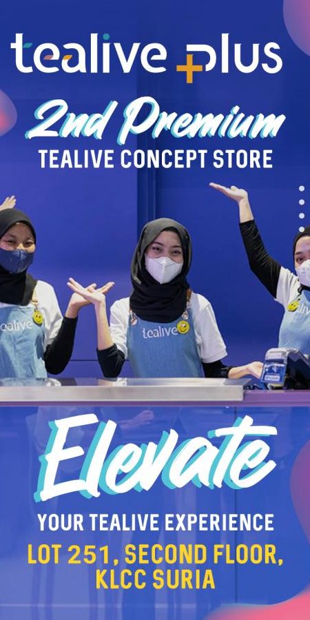 tealive plus suria klcc kuala lumpur