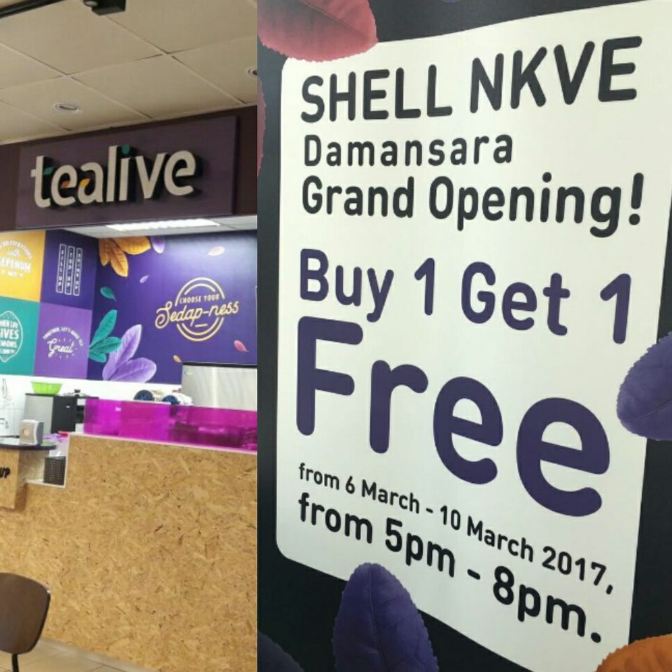 tealive shell nkve damansara