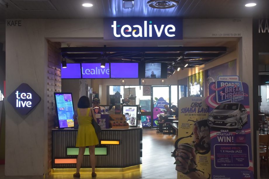 tealive skypark terminal subang