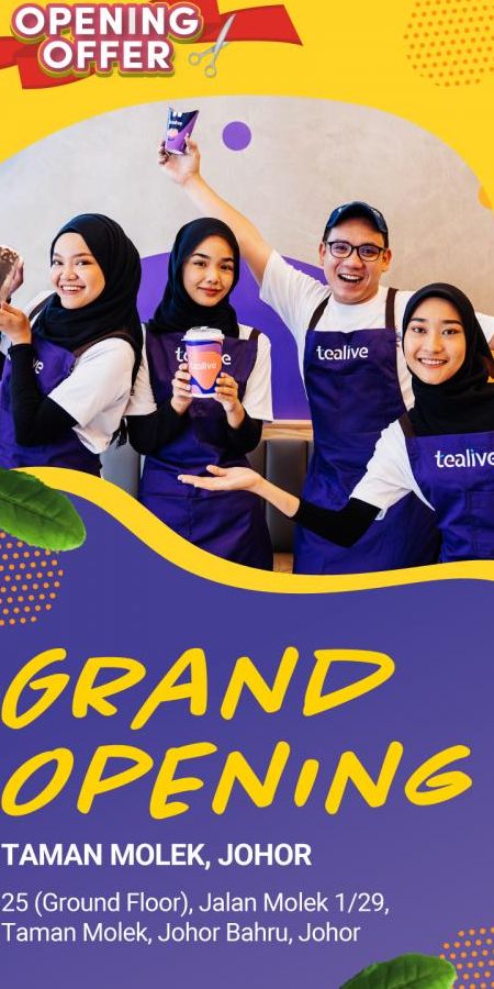 Tealive Taman Molek, Johor 1 tealive taman molek johor