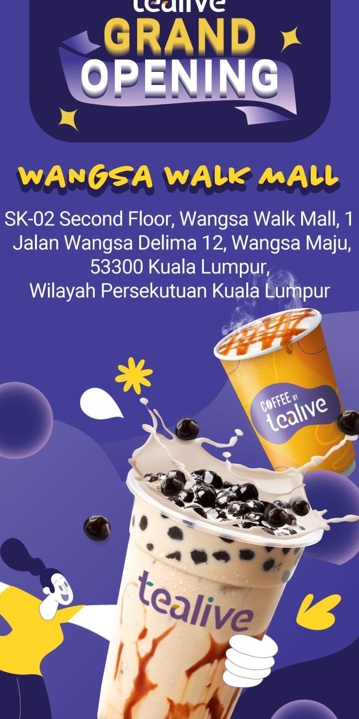 tealive wangsa walk mall 2